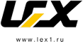 Логотип фирмы LEX в Дубне