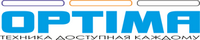 Логотип фирмы Optima в Дубне