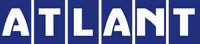 Логотип фирмы ATLANT в Дубне